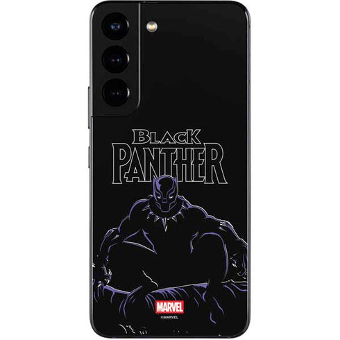 Marvel Black Panther Night Time Watch Galaxy S22 Skin